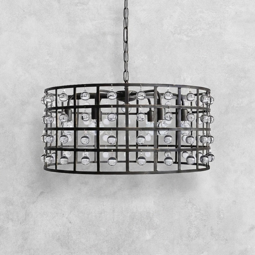 Aubrey Round Chandelier 6/8/12 Light