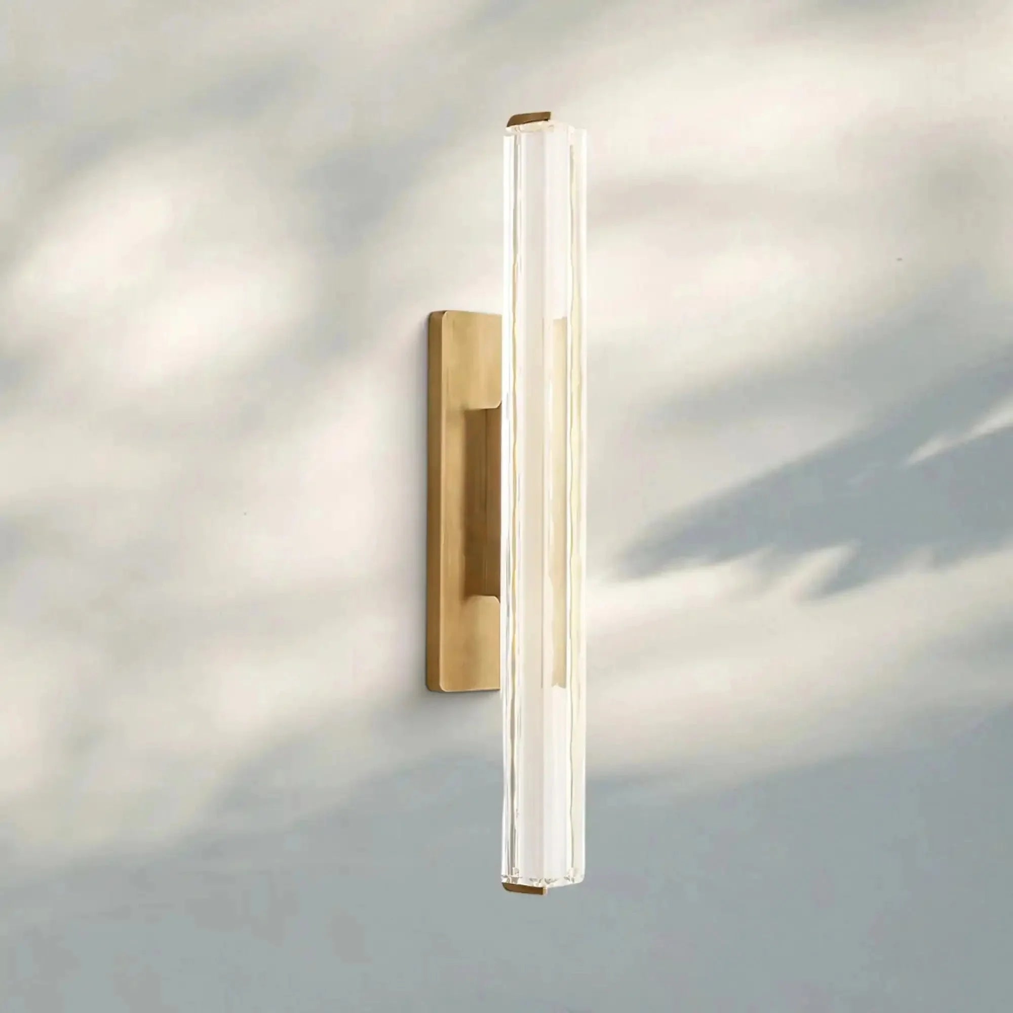 Auburn Crystal Single Wall Sconce - 15''BrassBlushlighting