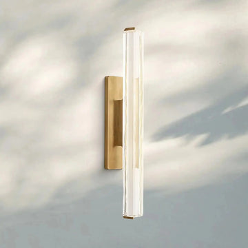 Auburn Crystal Single Wall Sconce - 15''BrassBlushlighting