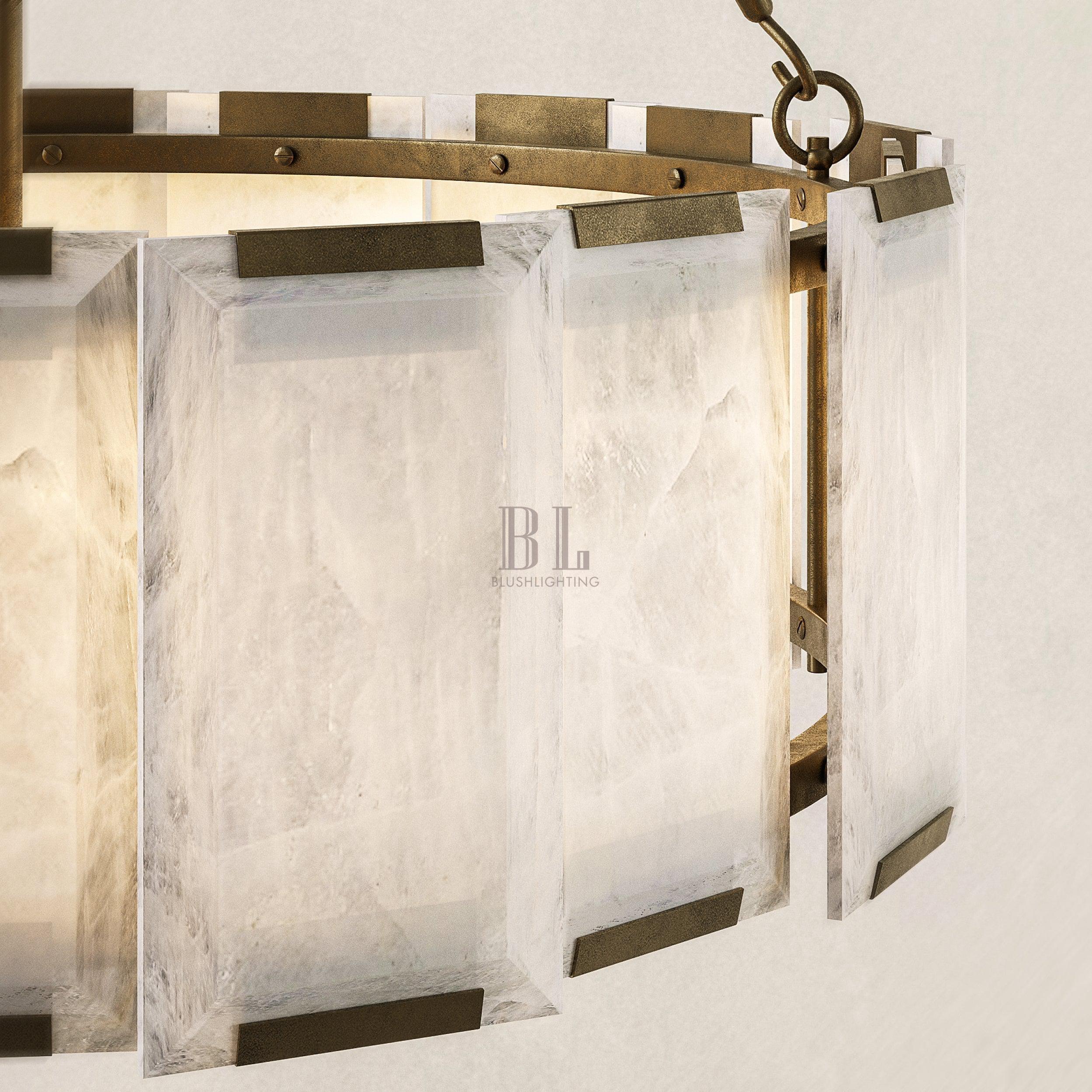 AZZURRA Alabaster CHANDELIER - Trivellolab