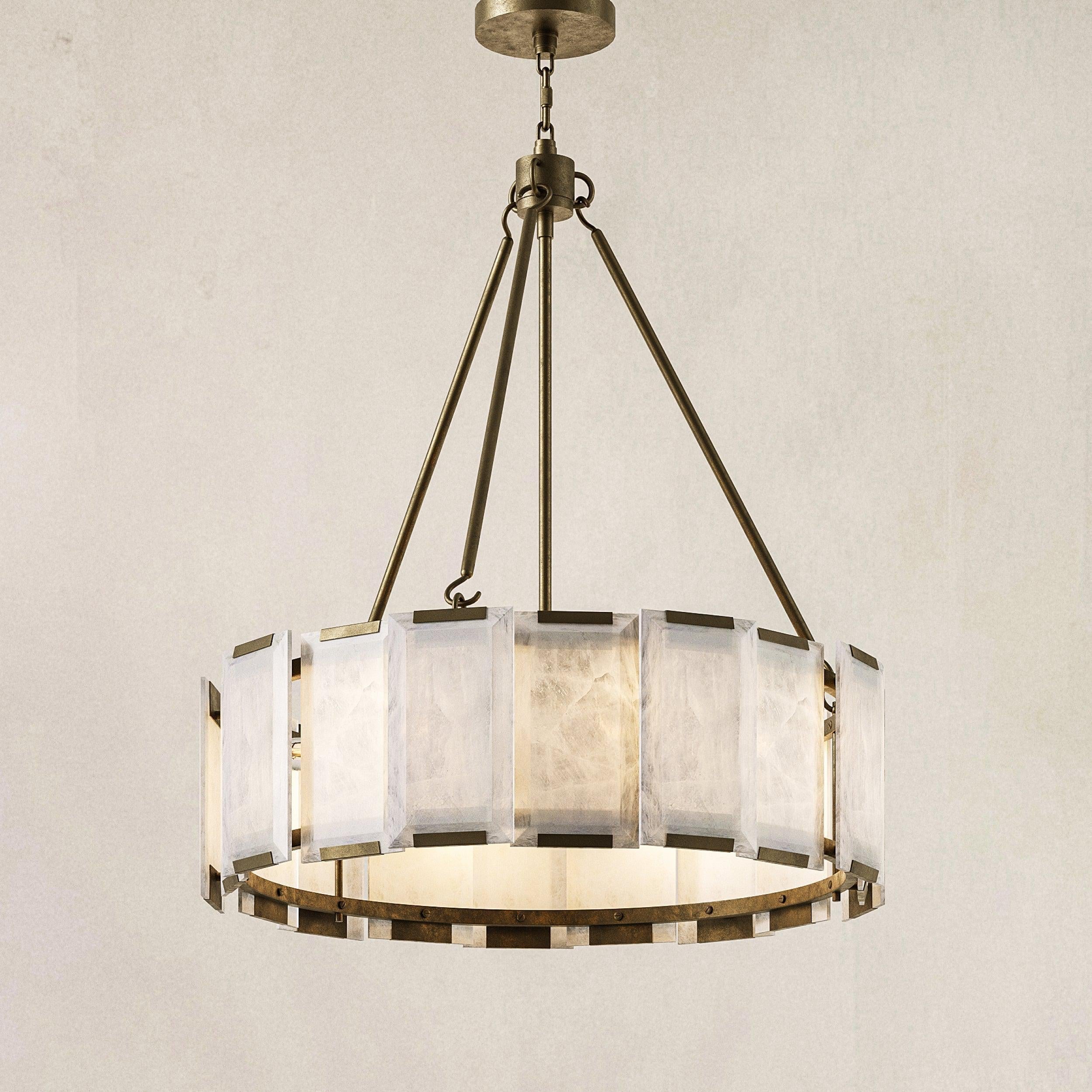 AZZURRA Alabaster CHANDELIER - Trivellolab