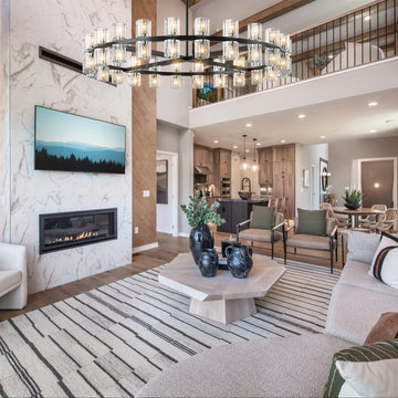 Arcachoe Led Round Chandelier