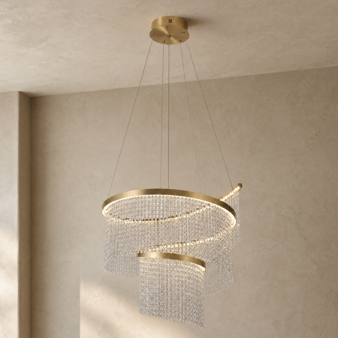 Bacca Crystal Chandelier — product photo