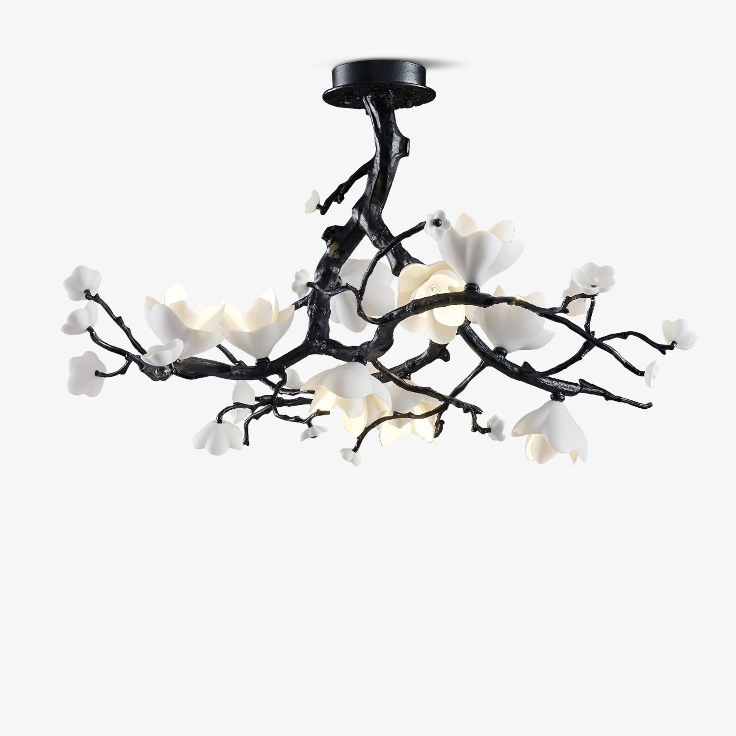 Black Branch Copper Tree Chandelier - ∅ 31.5″ x H 17.7″ / Dia 80cm x H 45cmDark CopperTrivellolab