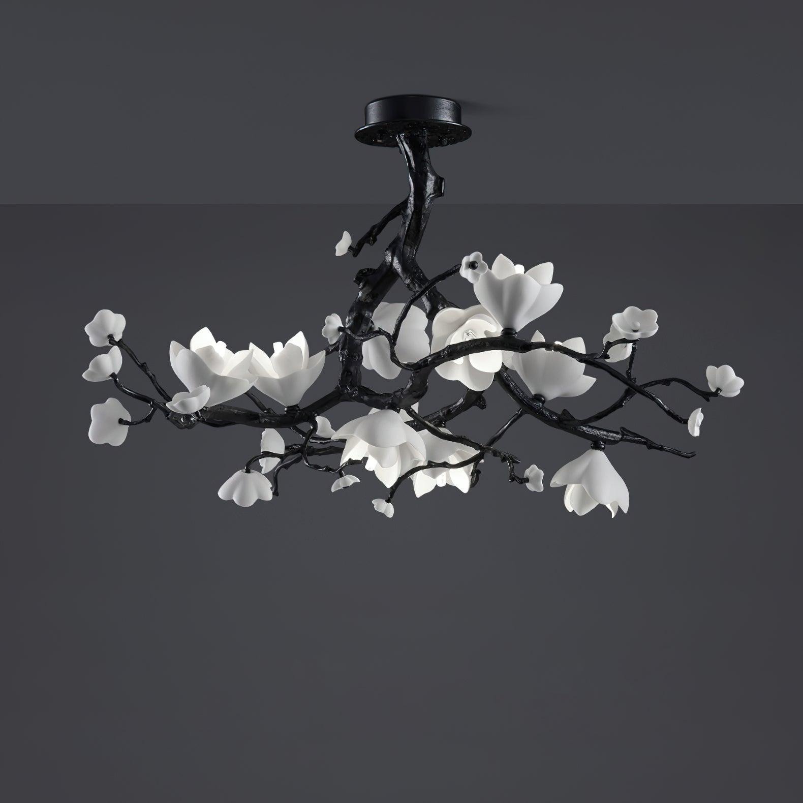 Black Branch Copper Tree Chandelier - ∅ 31.5″ x H 17.7″ / Dia 80cm x H 45cmDark CopperTrivellolab