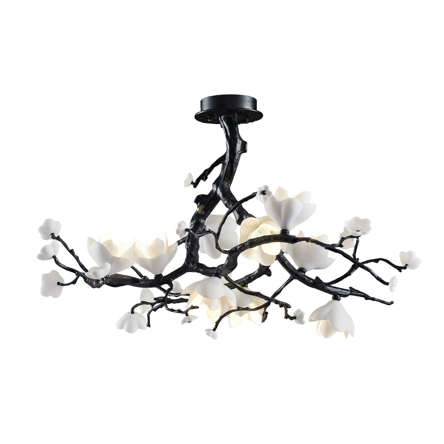 Black Branch Copper Tree Chandelier - ∅ 31.5″ x H 17.7″ / Dia 80cm x H 45cmDark CopperTrivellolab