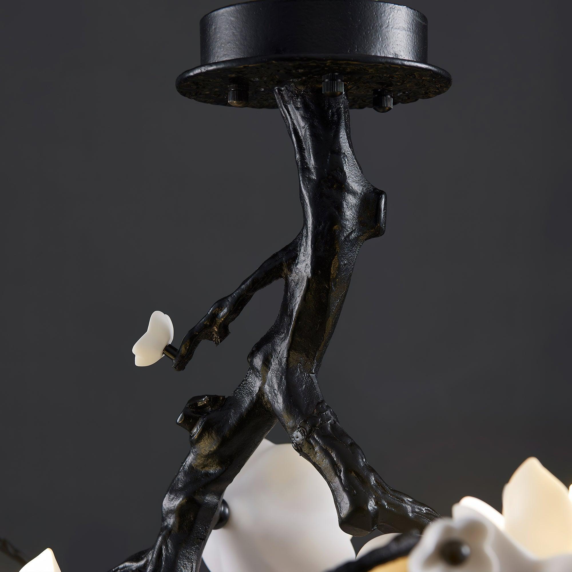 Black Branch Copper Tree Chandelier - ∅ 31.5″ x H 17.7″ / Dia 80cm x H 45cmDark CopperTrivellolab