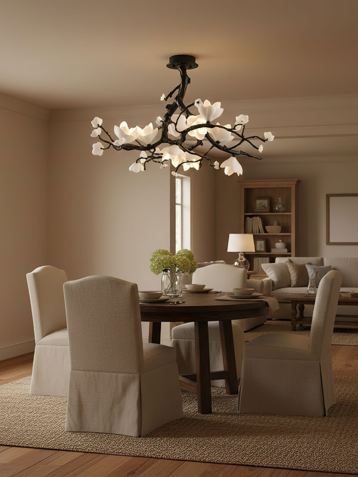 Black Branch Copper Tree Chandelier - ∅ 31.5″ x H 17.7″ / Dia 80cm x H 45cmDark CopperTrivellolab