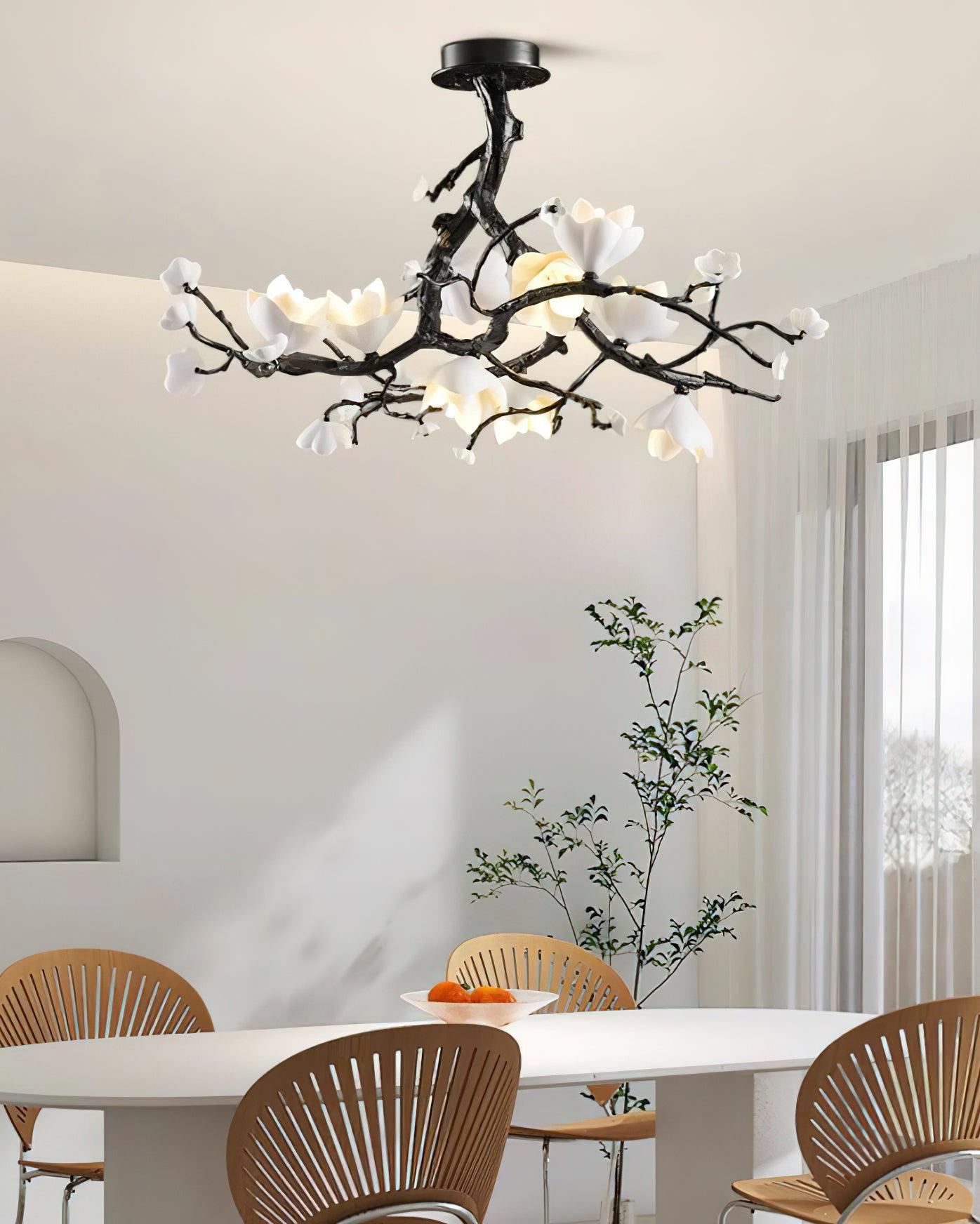 Black Branch Copper Tree Chandelier - ∅ 31.5″ x H 17.7″ / Dia 80cm x H 45cmDark CopperTrivellolab