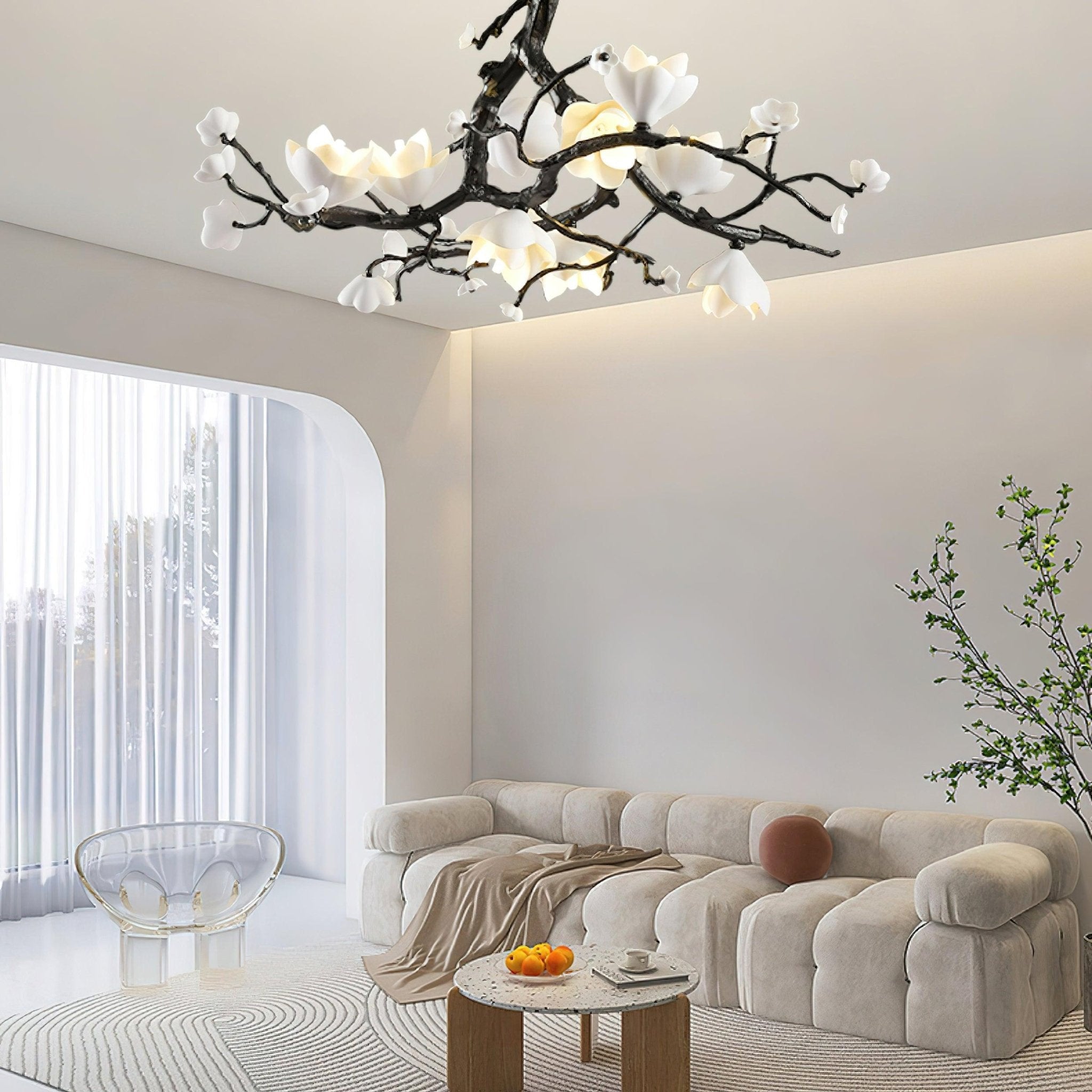 Black Branch Copper Tree Chandelier - ∅ 31.5″ x H 17.7″ / Dia 80cm x H 45cmDark CopperTrivellolab