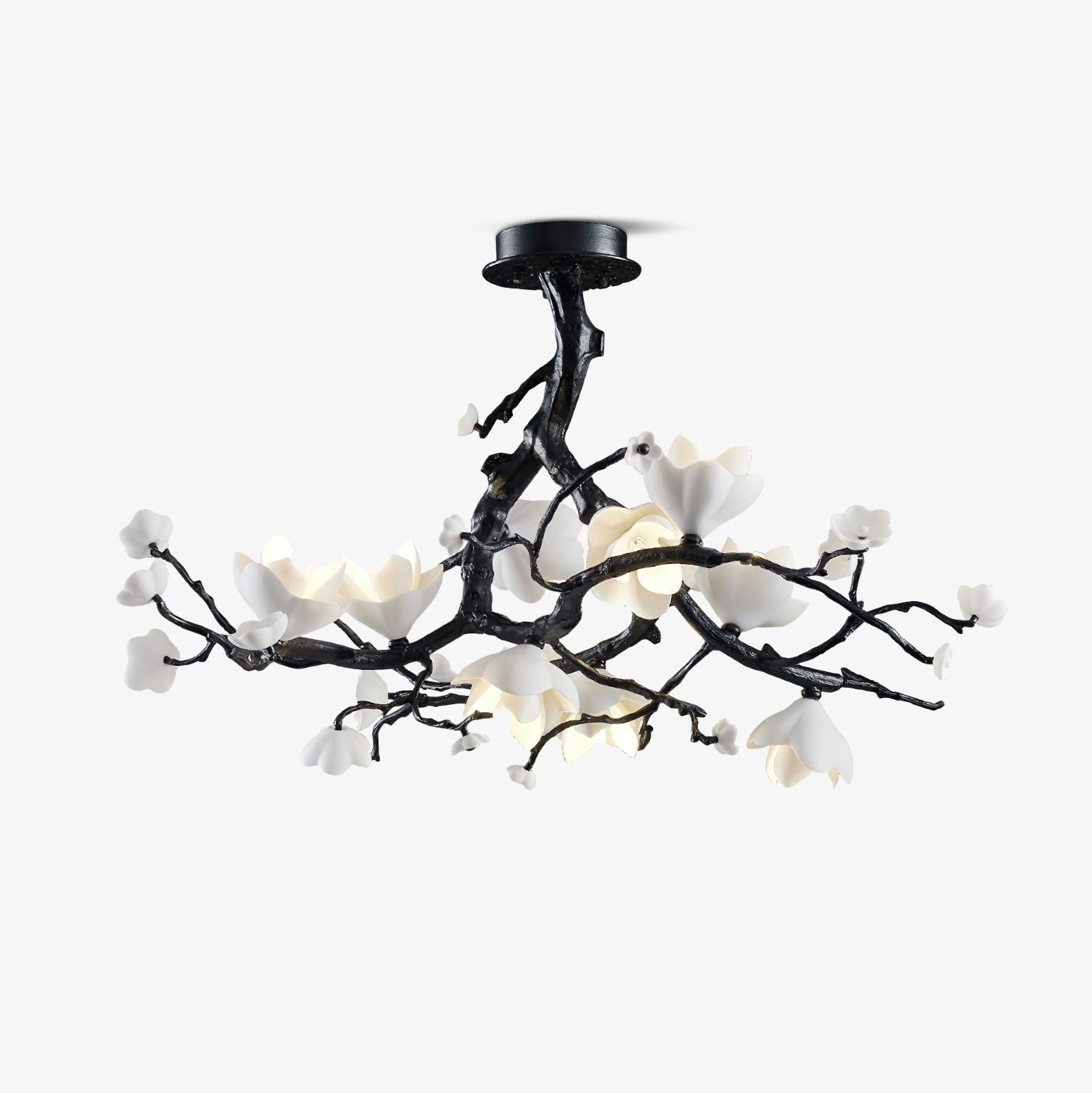 Black Branch Copper Tree Chandelier - ∅ 31.5″ x H 17.7″ / Dia 80cm x H 45cmDark CopperTrivellolab