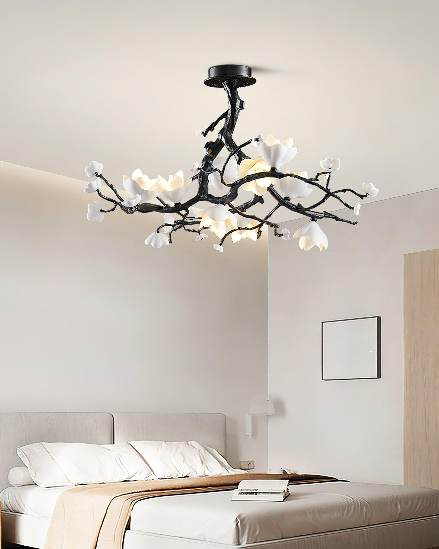 Black Branch Copper Tree Chandelier - ∅ 31.5″ x H 17.7″ / Dia 80cm x H 45cmDark CopperTrivellolab