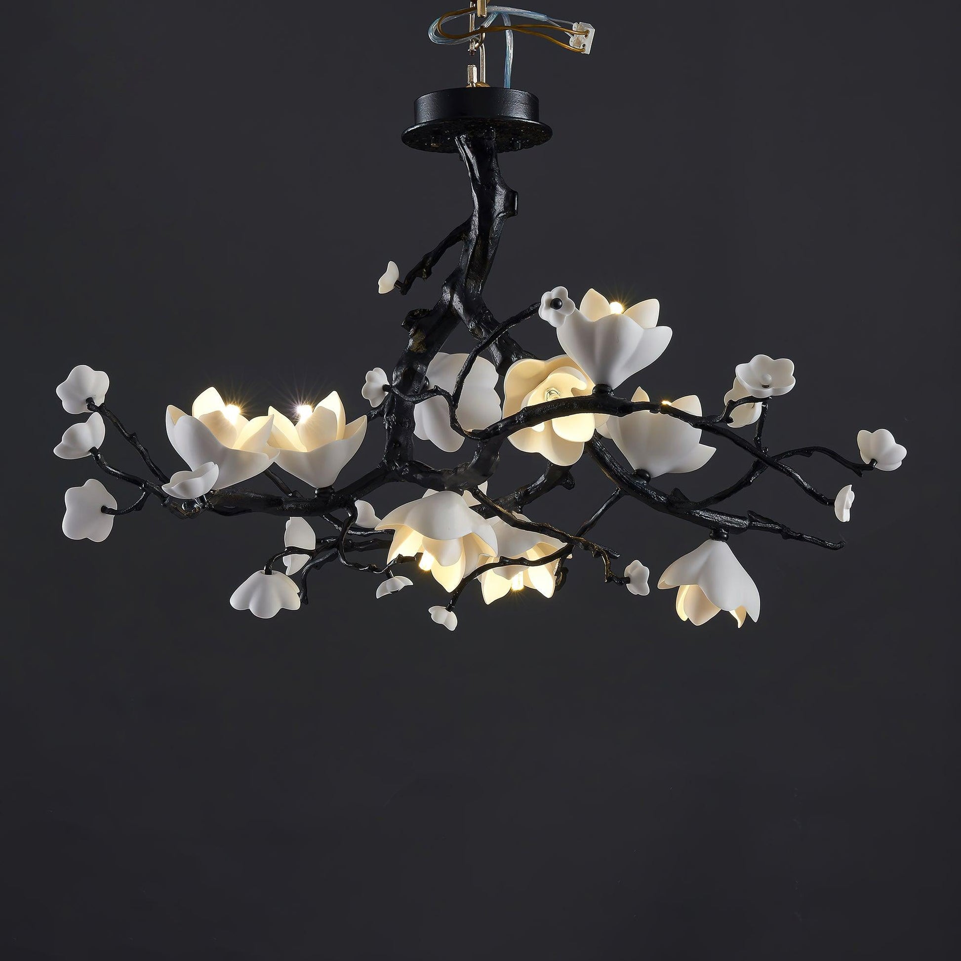 Black Branch Copper Tree Chandelier - ∅ 31.5″ x H 17.7″ / Dia 80cm x H 45cmDark CopperTrivellolab