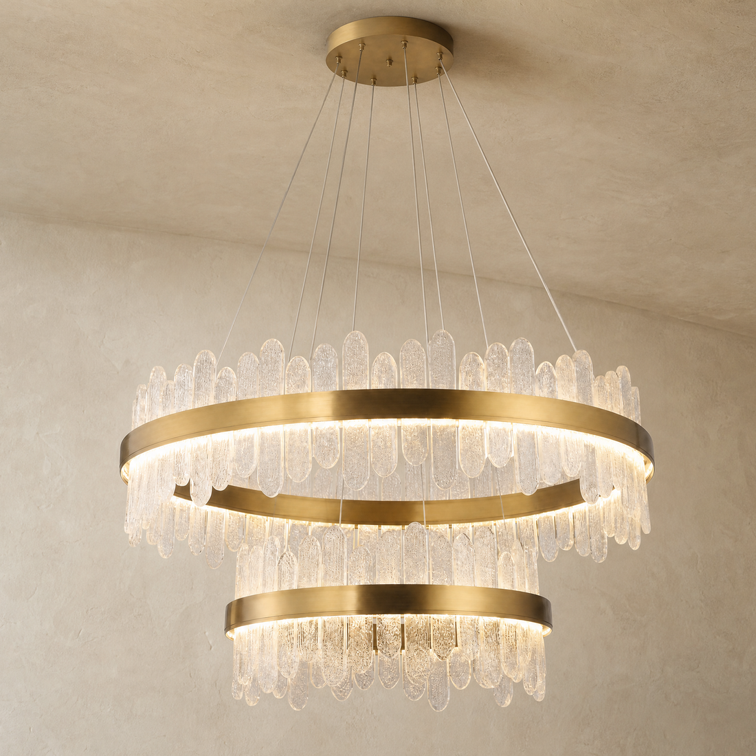 Bocciolo Handblown Chandelier — product photo
