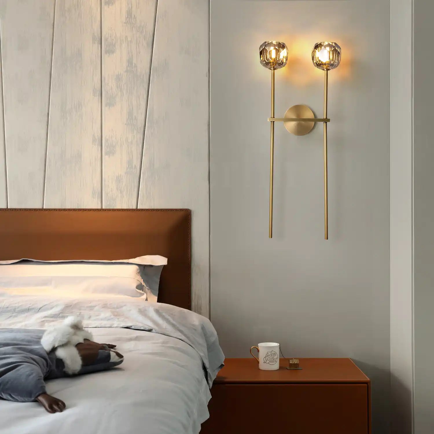 Bouble De Crystal Wall Sconce