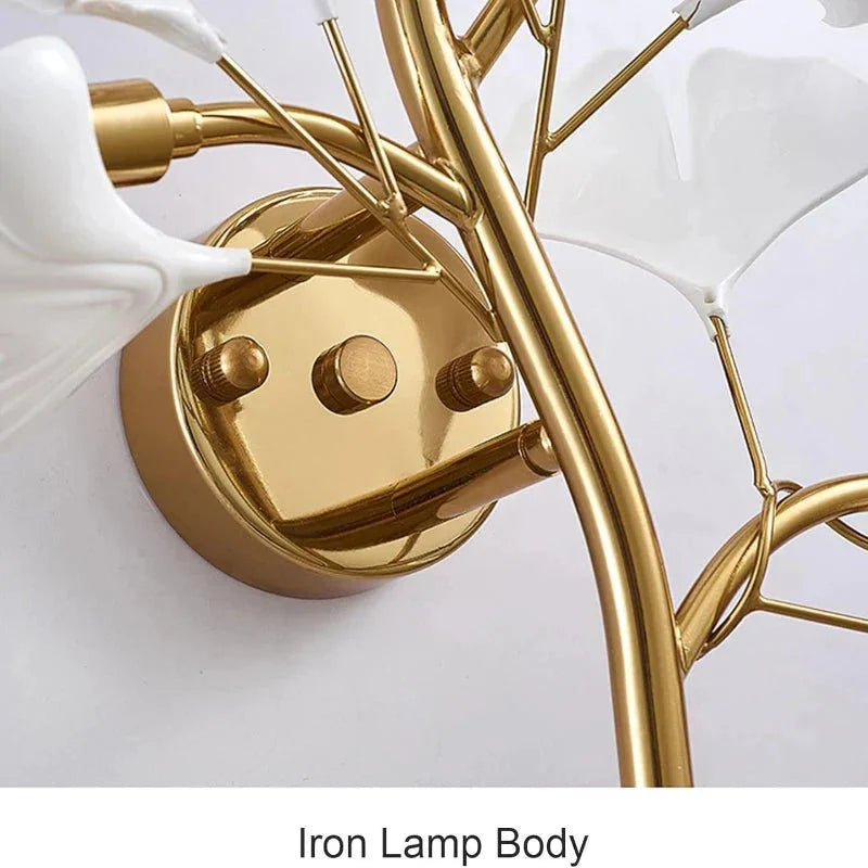 Calla Modern Leaf Wall Lamp - Warm Light 2700KTrivellolab