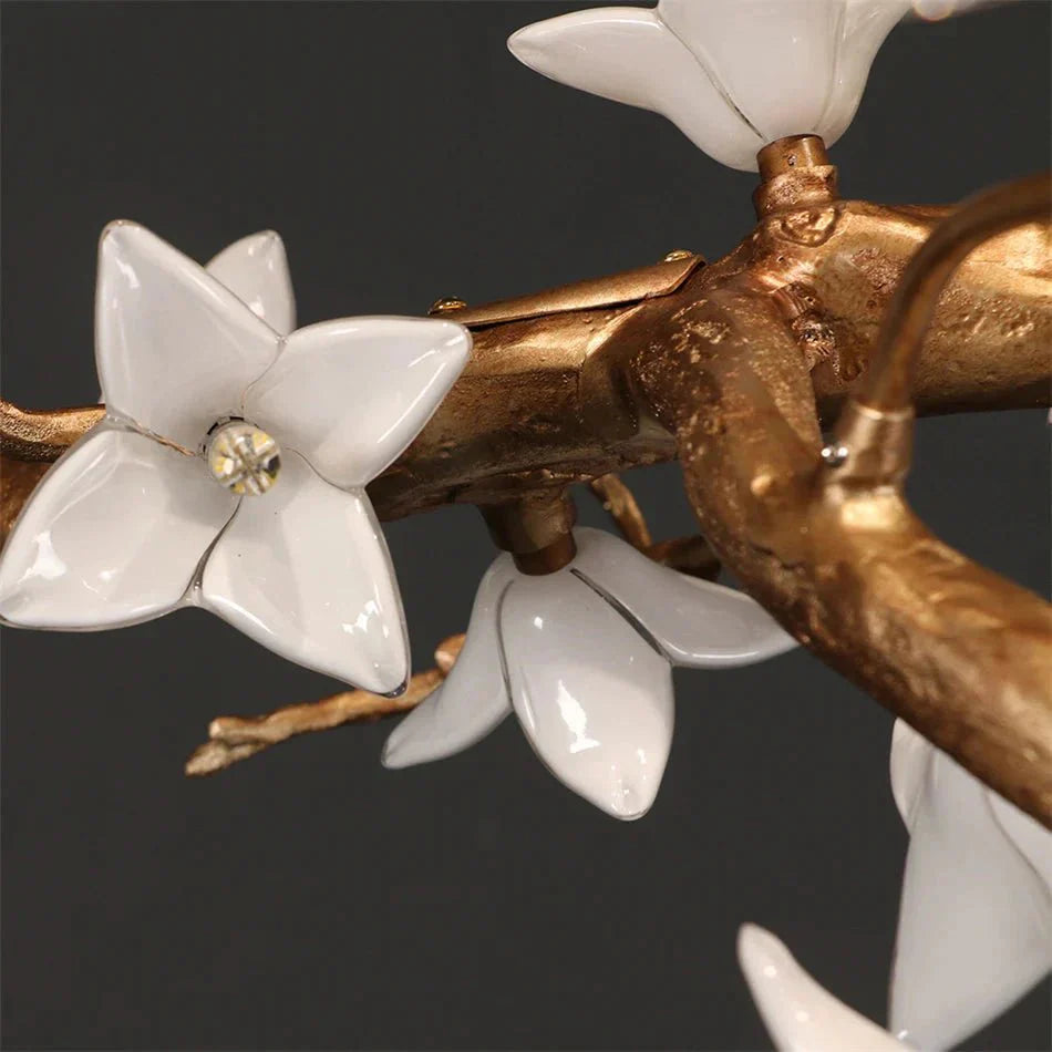 Calyx Bird Branch Chandelier for Dining Room - Copper49.2" (125cm)Warm White 3000KTrivellolab