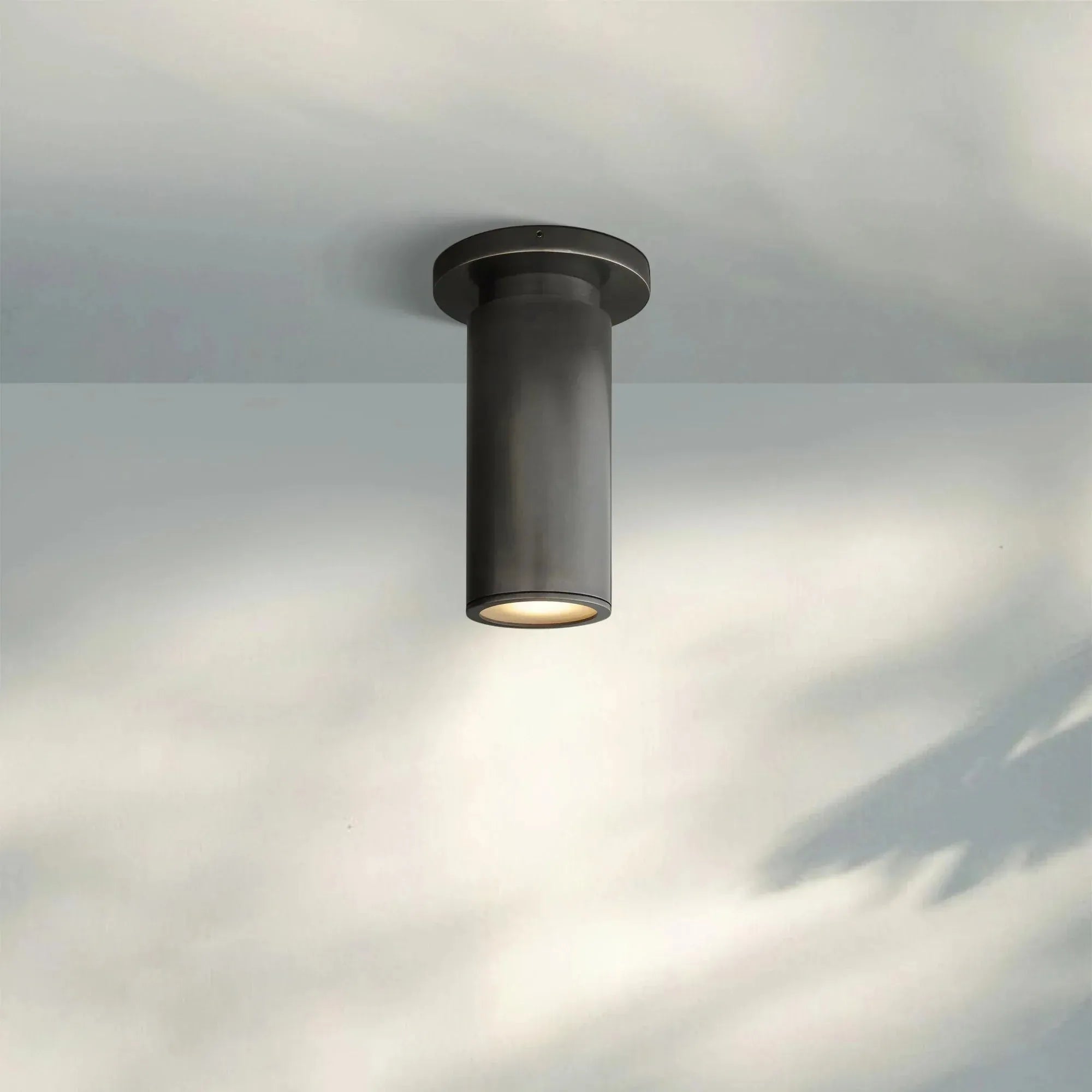 Champeau Flushmount Spotlight 7″H-Bronze-