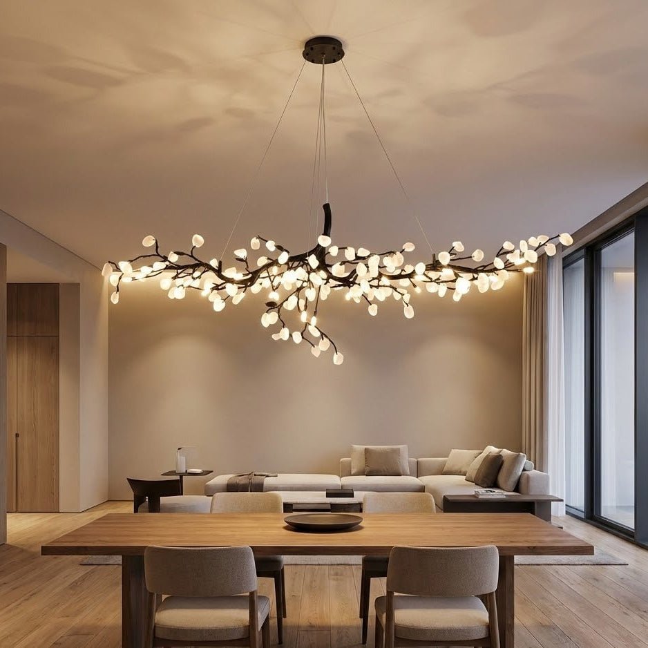 Cherry Blossom Branch Tree Chandelier - 49" LengthDark CopperTrivellolab