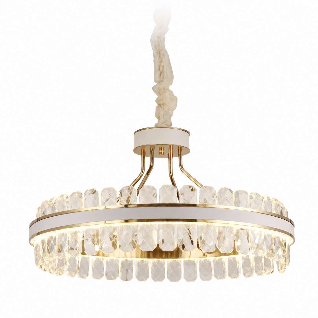 Cintura Leather Chandelier — product photo