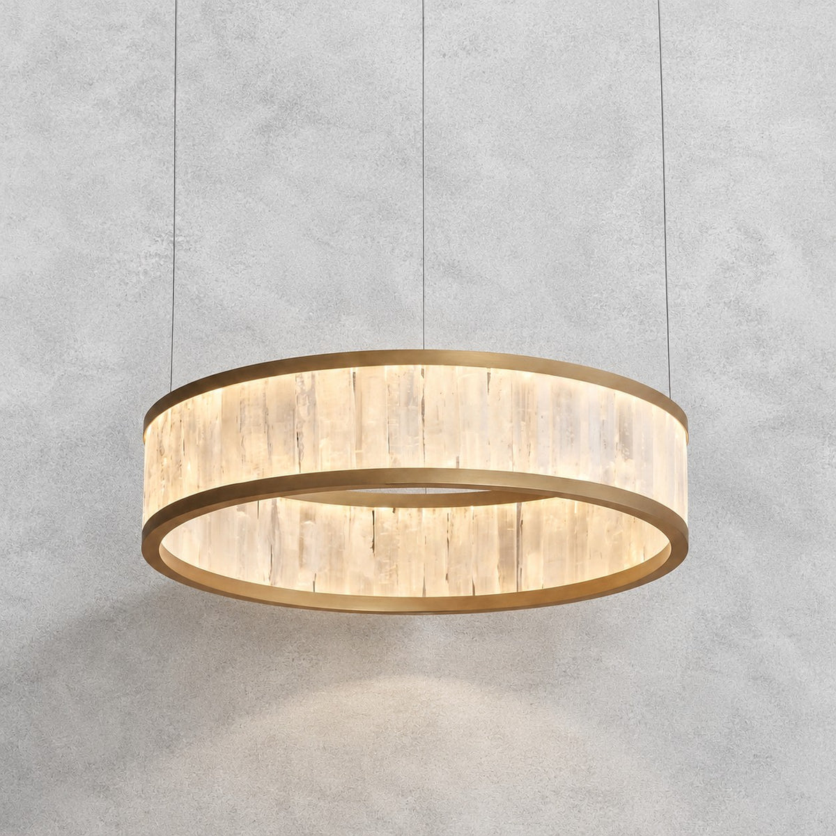 Crystara Modern Natural Stone Chandelier