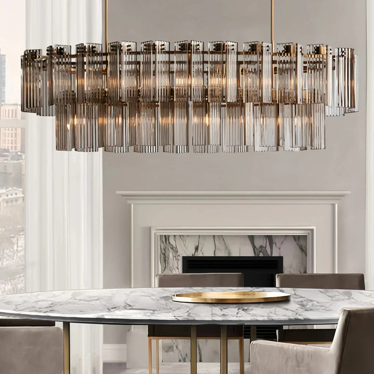 Maren Oval Chandelier