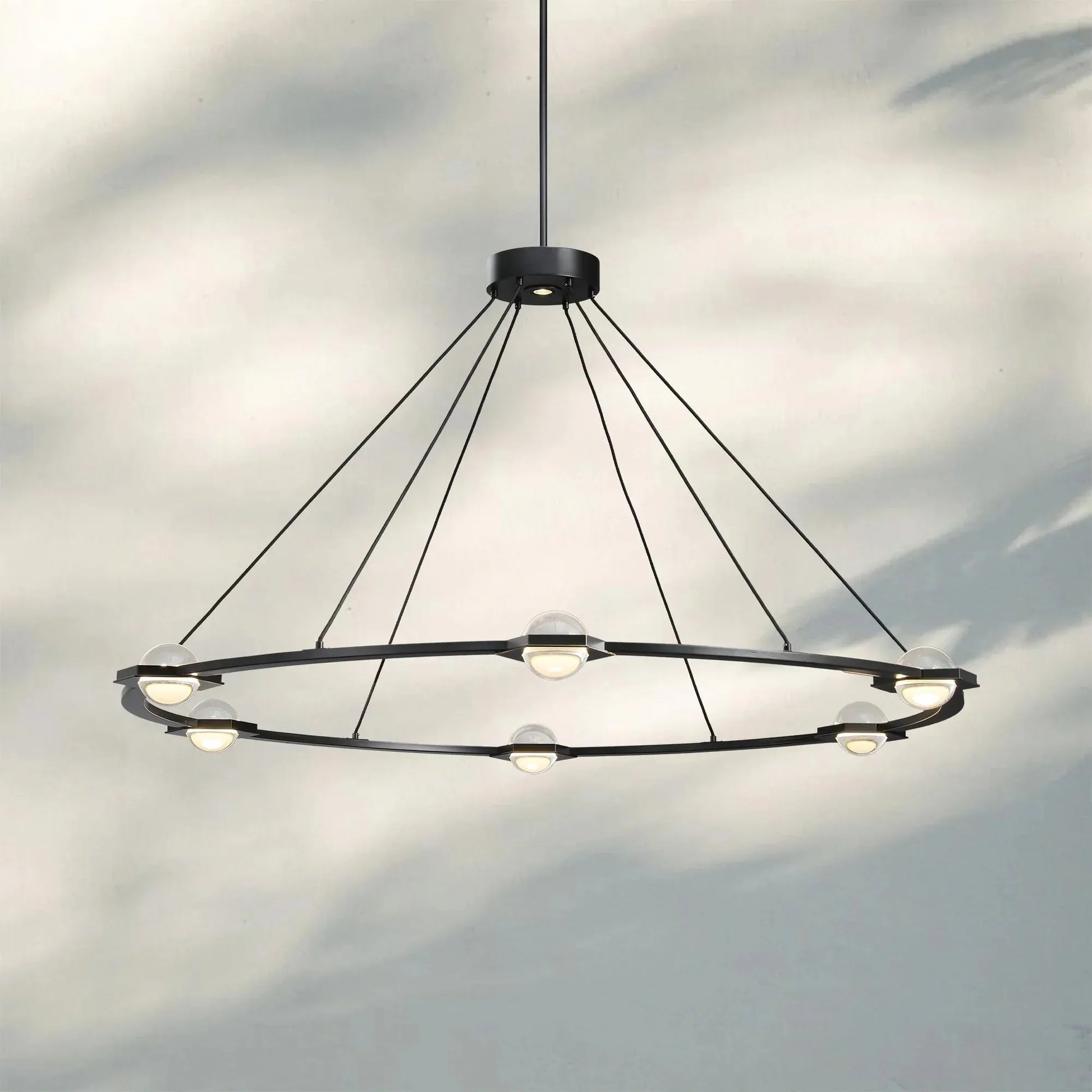 Eclatent Round Chandelier 36'' 48'' 60''-