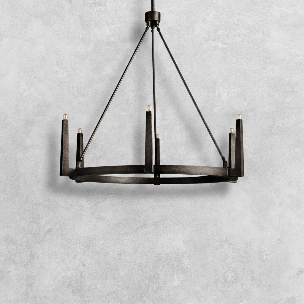 Emmet Round Chandelier 42''54''