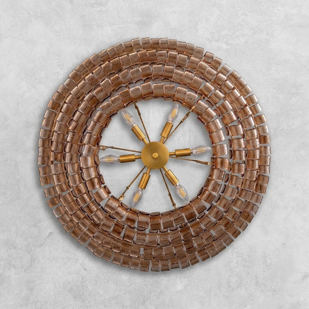 Ghiaccio Round Chandelier