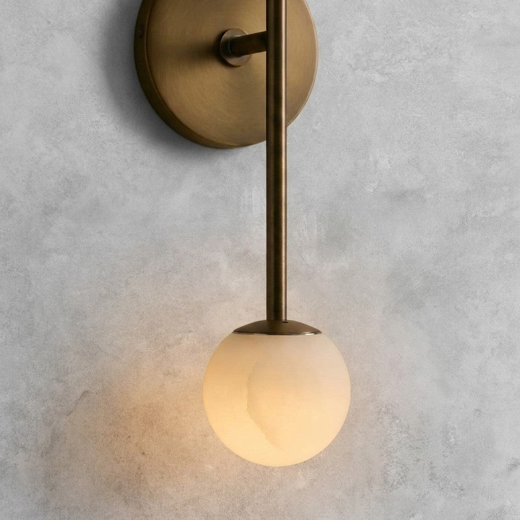 Rovelle Alabaster Double Sconce