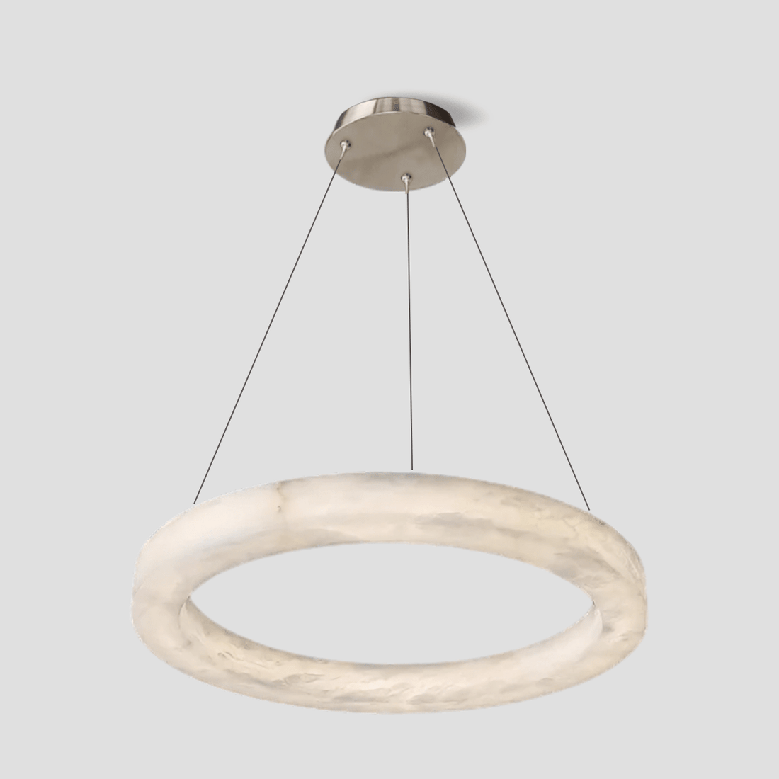 Glacera Alabaster Round Chandelier 19'' 27'' 36'' 60''D - D 60‘’BrassTrivellolab