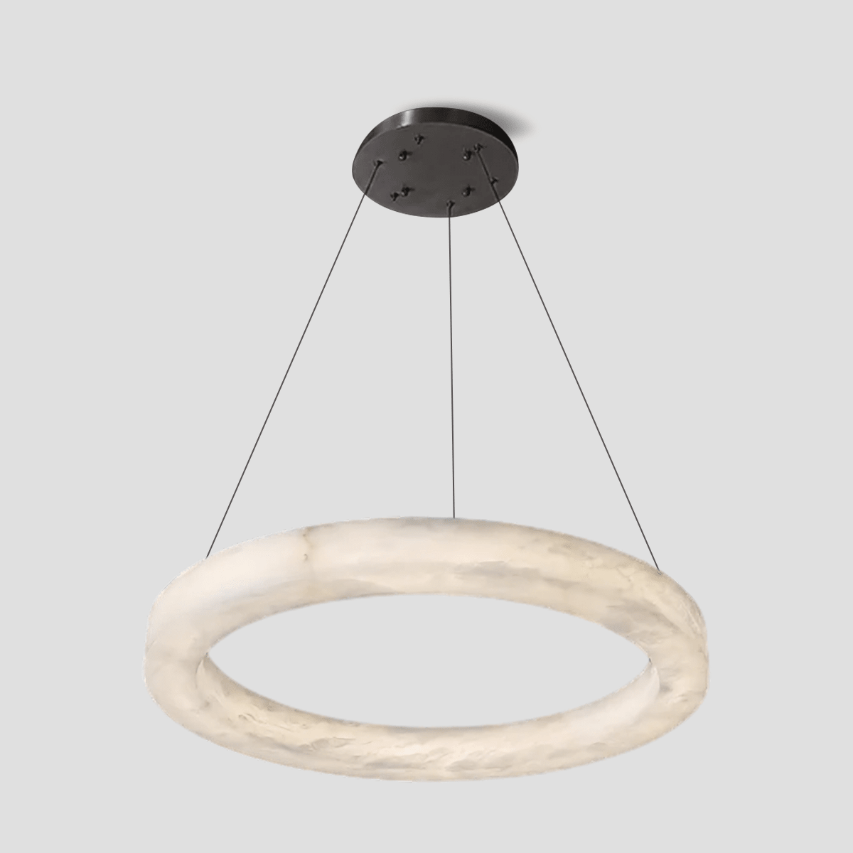 Glacera Alabaster Round Chandelier 19'' 27'' 36'' 60''D - D 60‘’BronzeTrivellolab