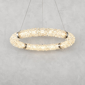 Glitter Glamorous Modern Glass Chandelier