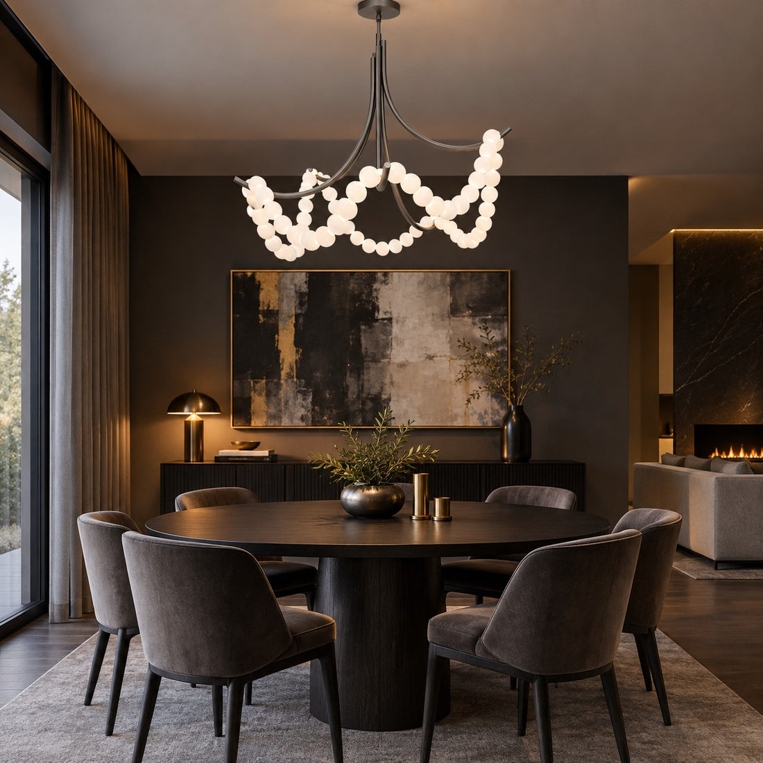 Grid Master Chandelier