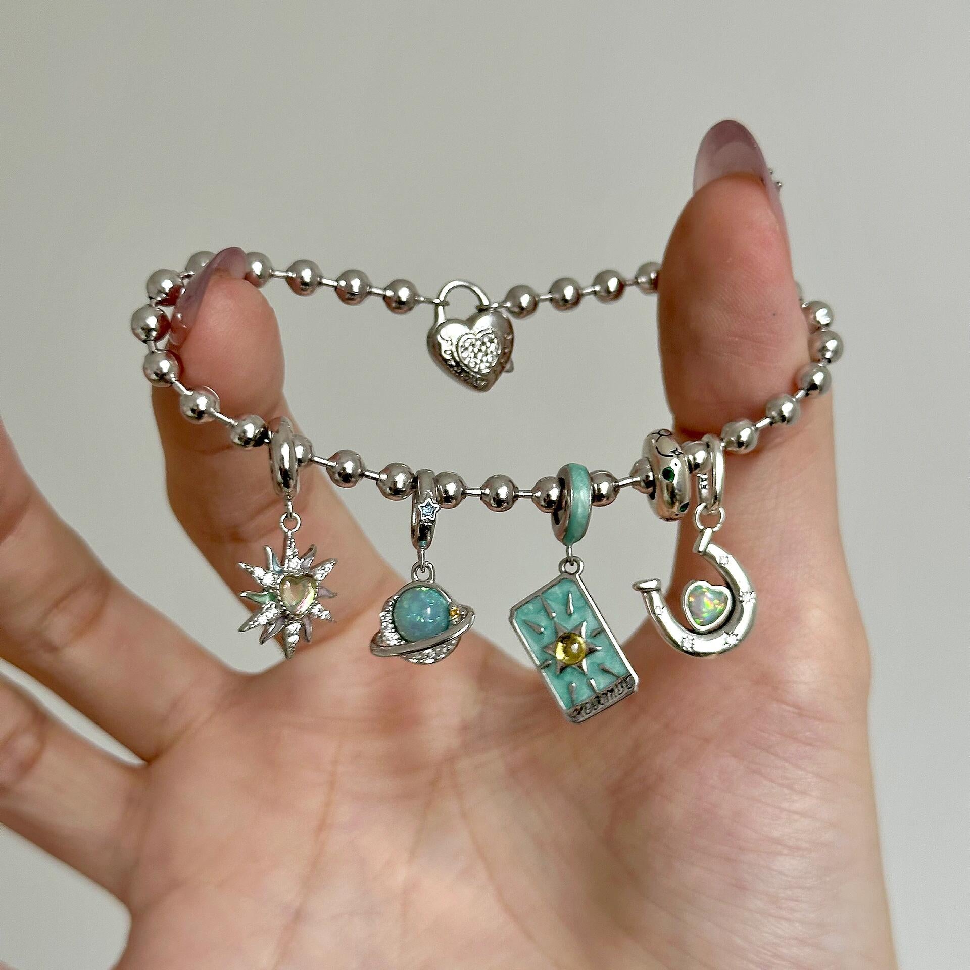 IX THE HERMIT Tarot Card Pendant