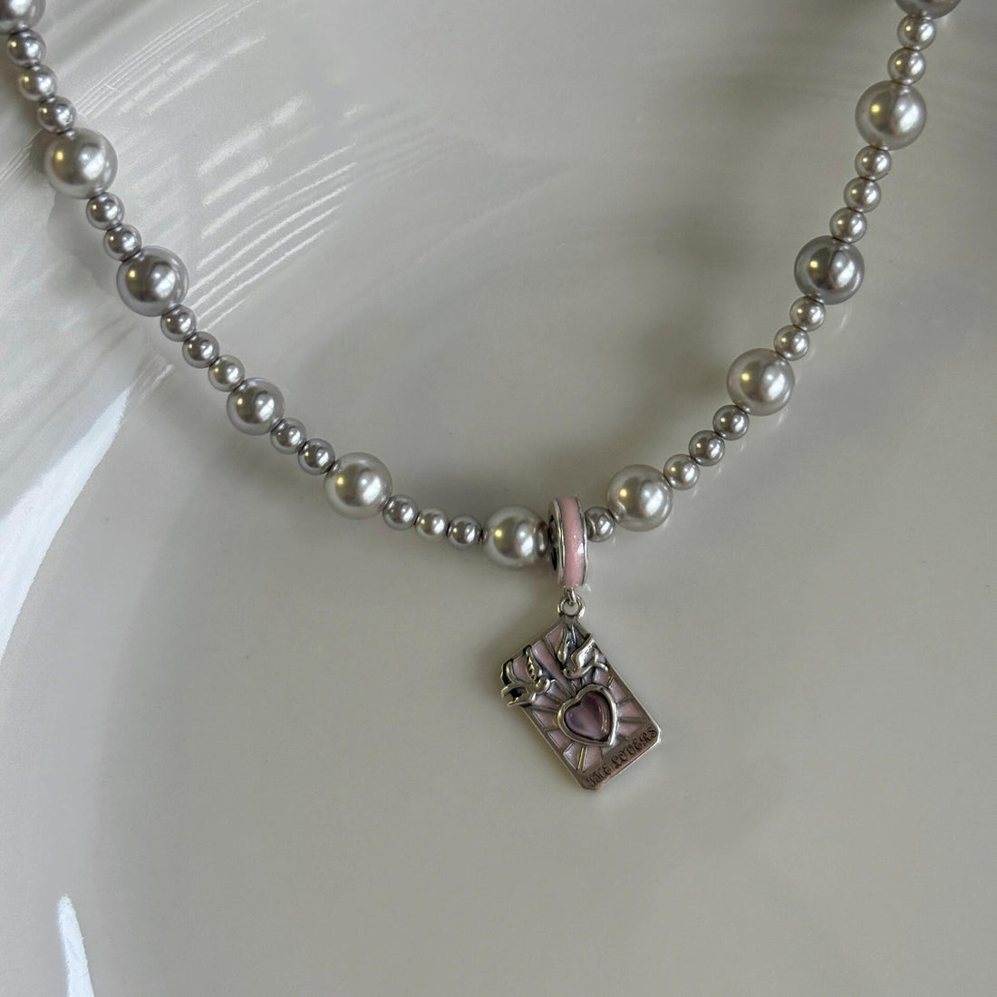 VI THE LOVERS Tarot Card Pendant