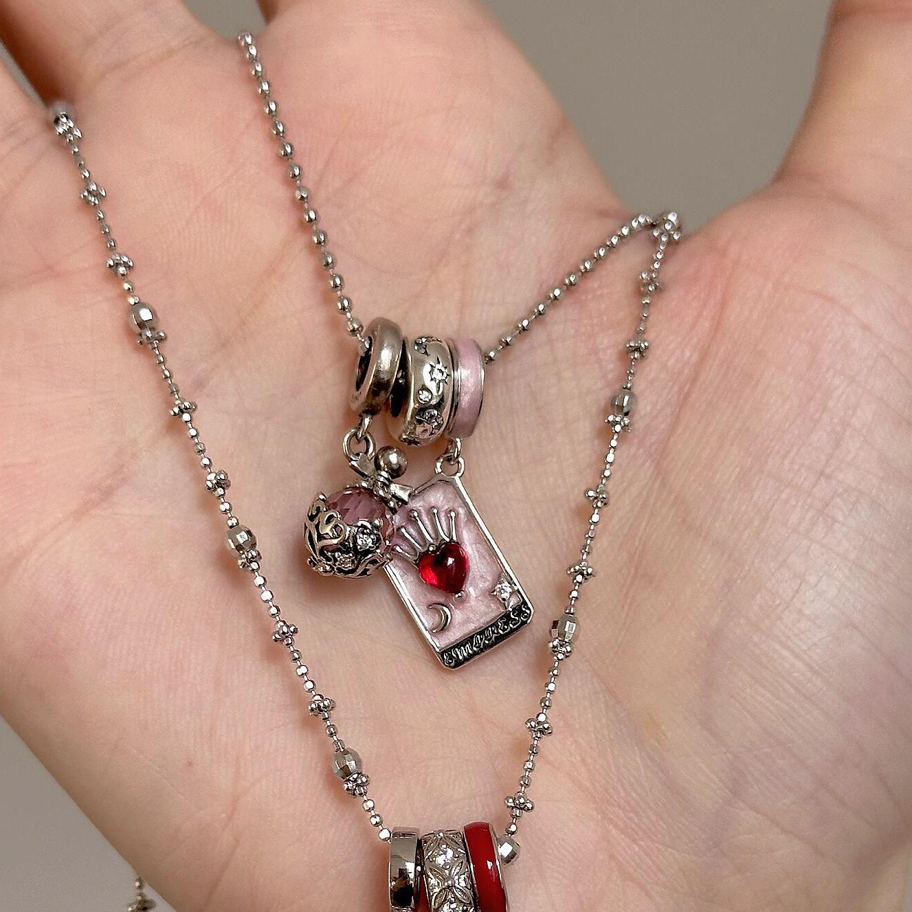 III THE EMPRESS Tarot Card Pendant