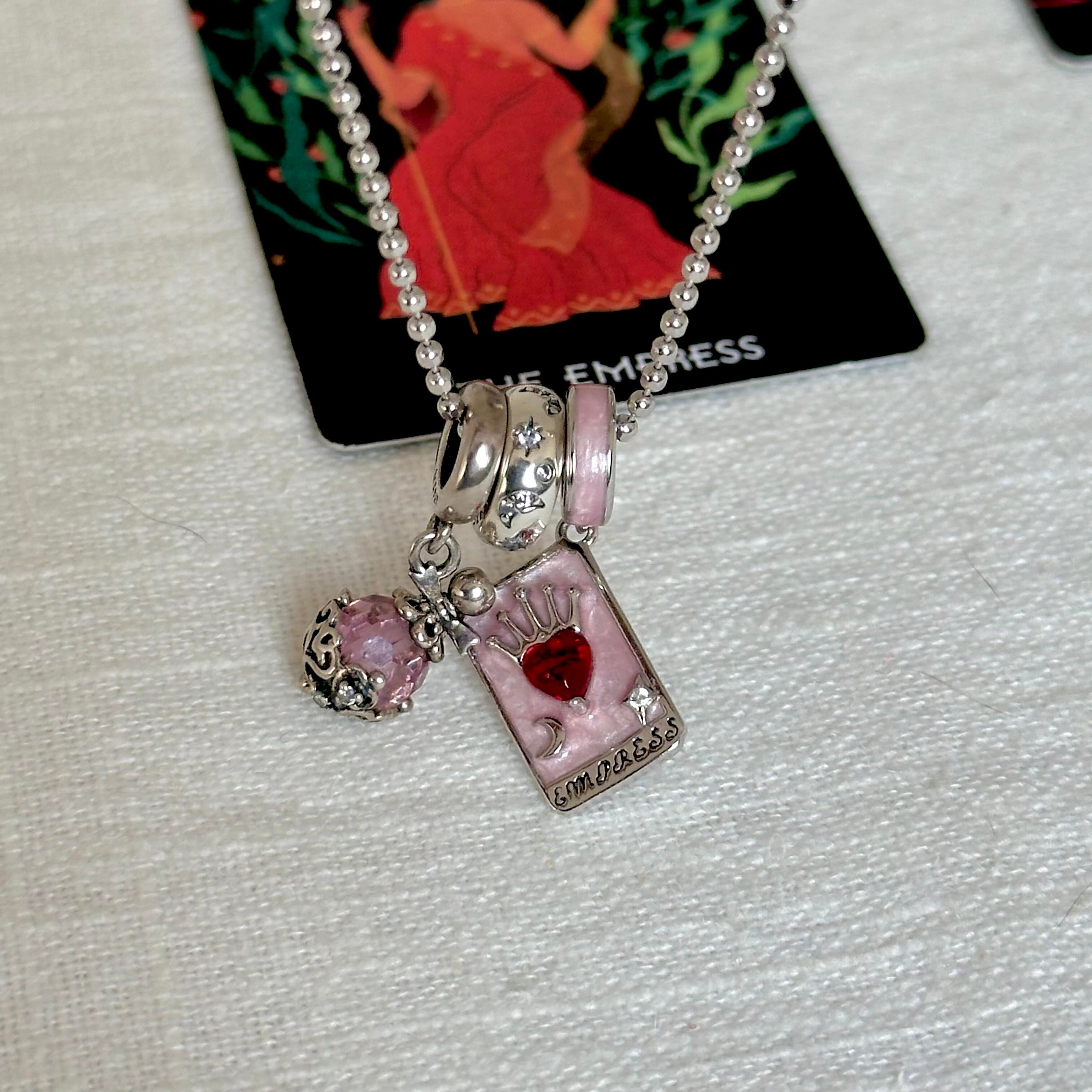 III THE EMPRESS Tarot Card Pendant