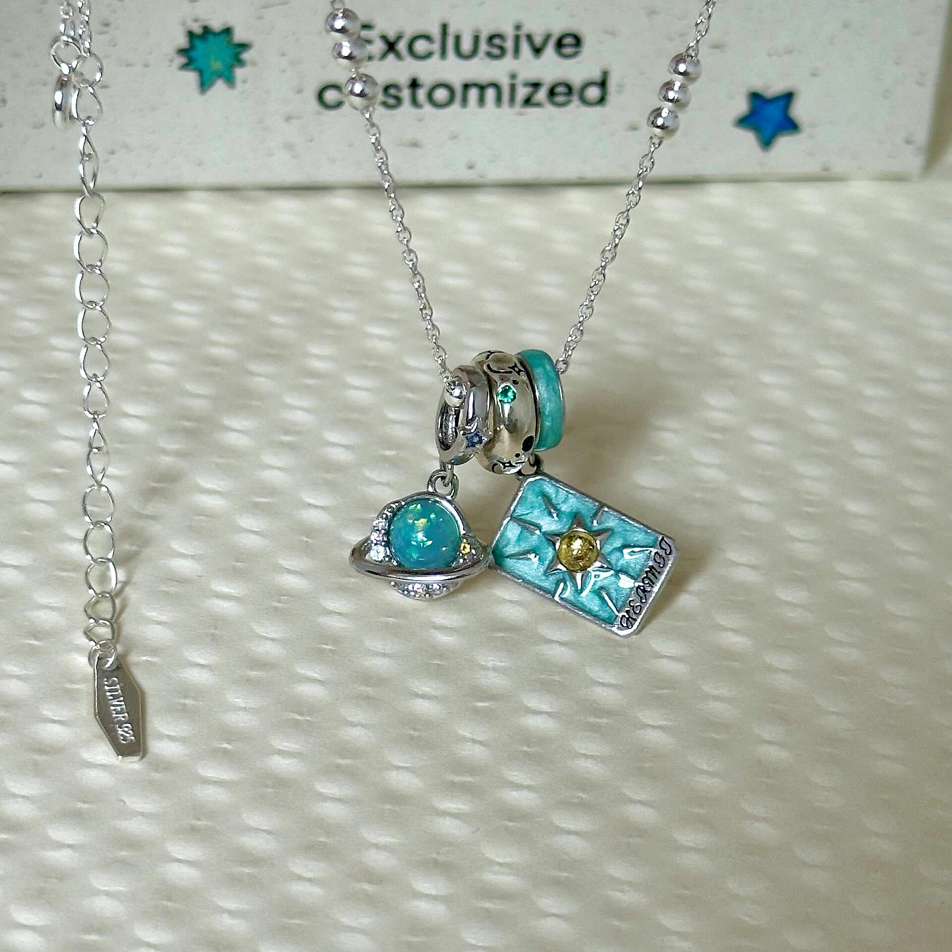 IX THE HERMIT Tarot Card Pendant