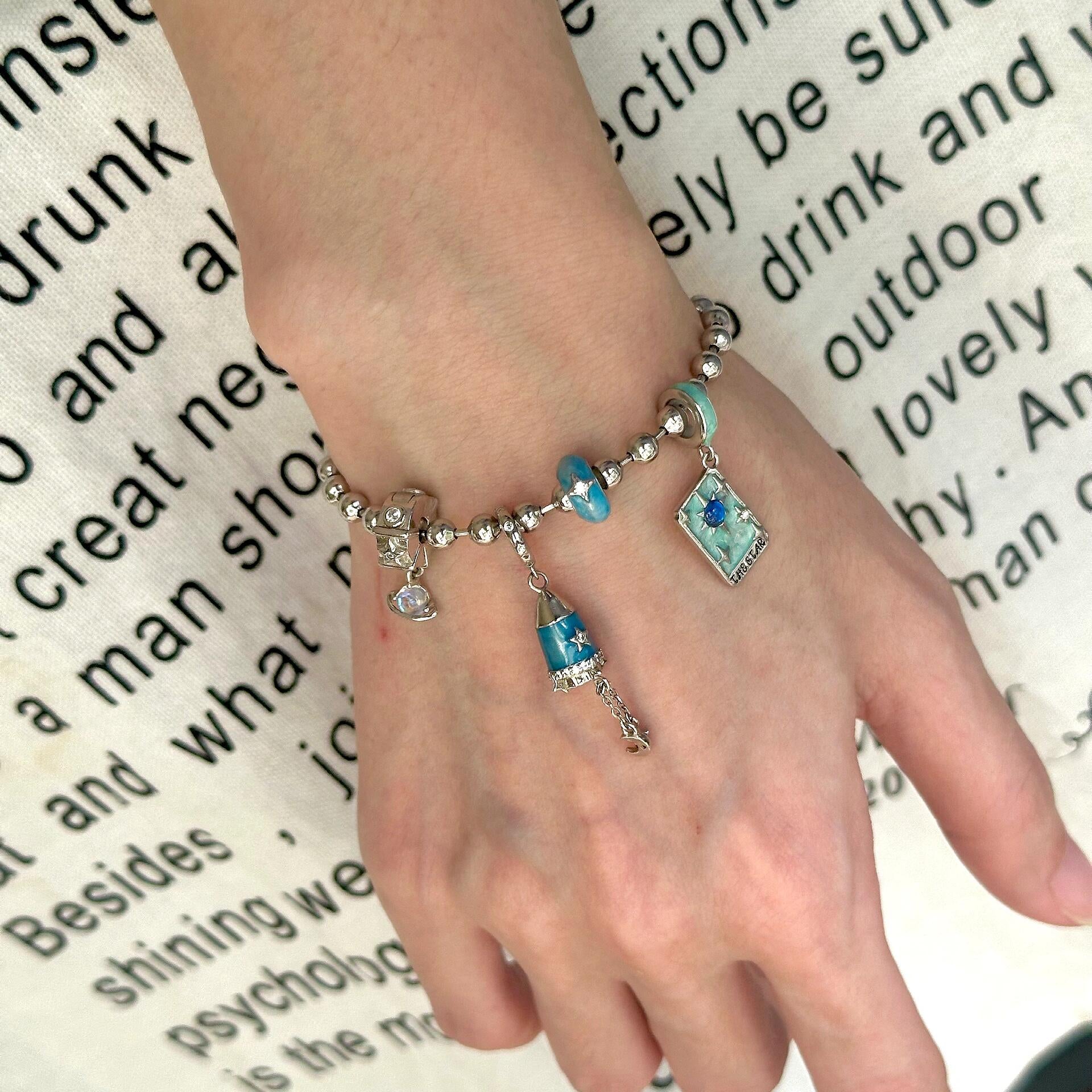 XVII THE STAR Tarot Card Pendant