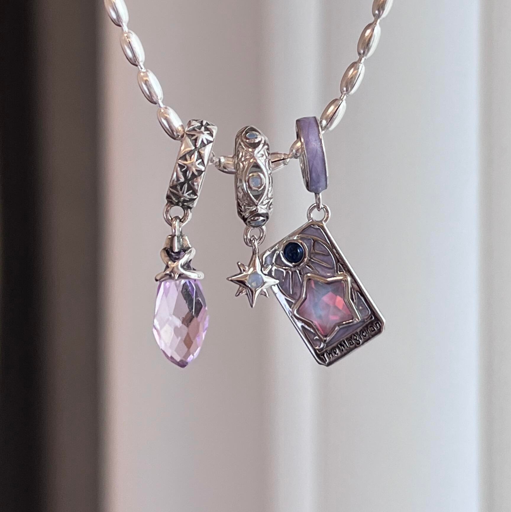 I THE MAGICIAN Tarot Card Pendant