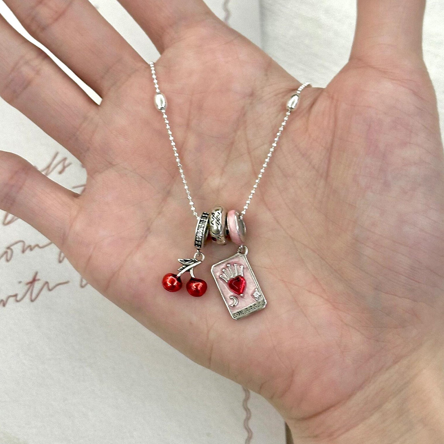 III THE EMPRESS Tarot Card Pendant