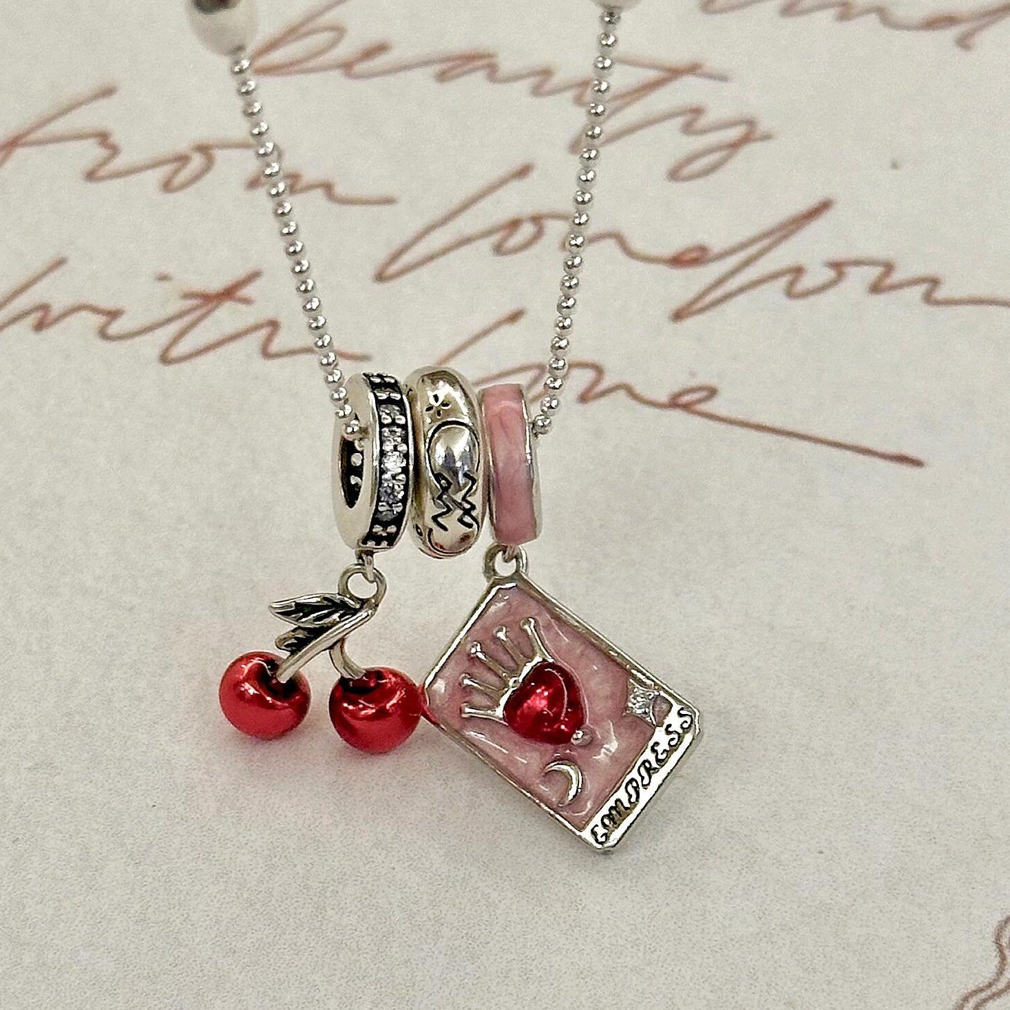 III THE EMPRESS Tarot Card Pendant