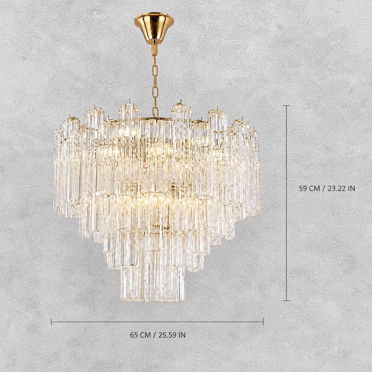 Elaris Cascade Chandelier