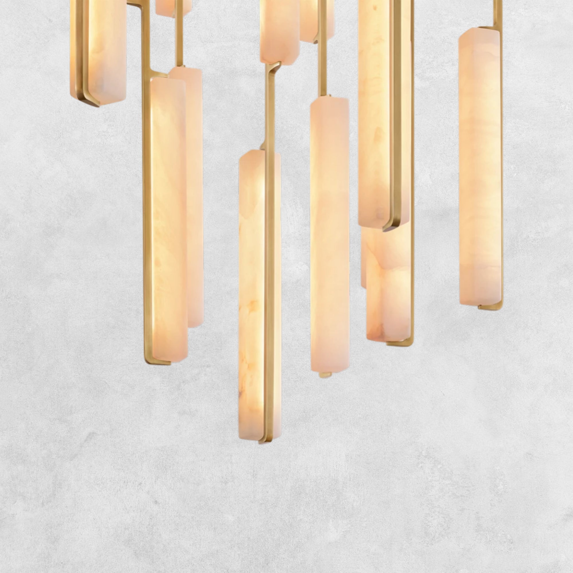 Milano  Alabaster Round Chandelier 24'' 40'' 56''