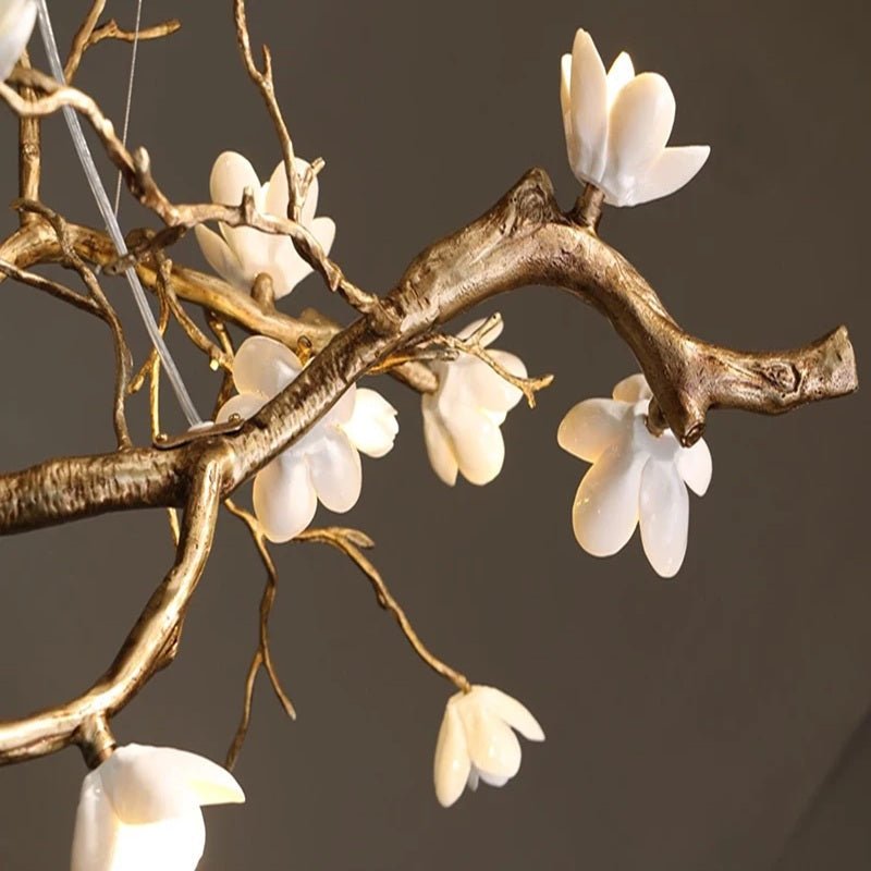 Minas Rustic Tree Branch Chandelier - Black47.24” ( 120 cm )Warm White 3000KTrivellolab