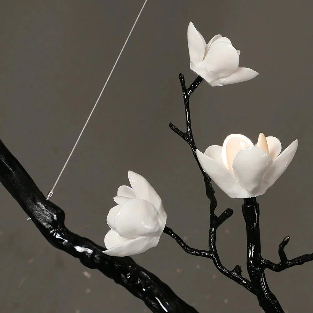 Minas Rustic Tree Branch Chandelier - Black47.24” ( 120 cm )Warm White 3000KTrivellolab