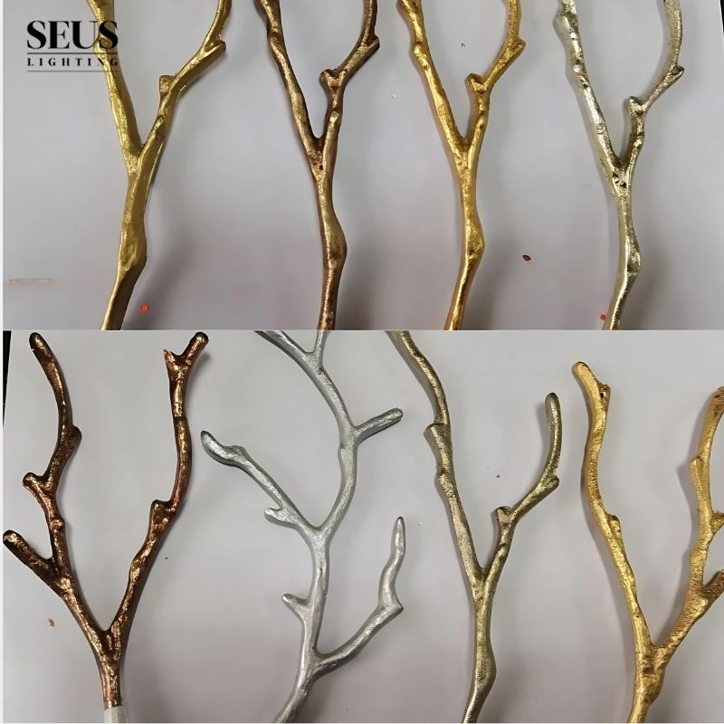 Minas Rustic Tree Branch Chandelier - Black47.24” ( 120 cm )Warm White 3000KTrivellolab
