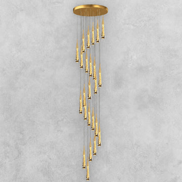 Modern Gold Chandelier