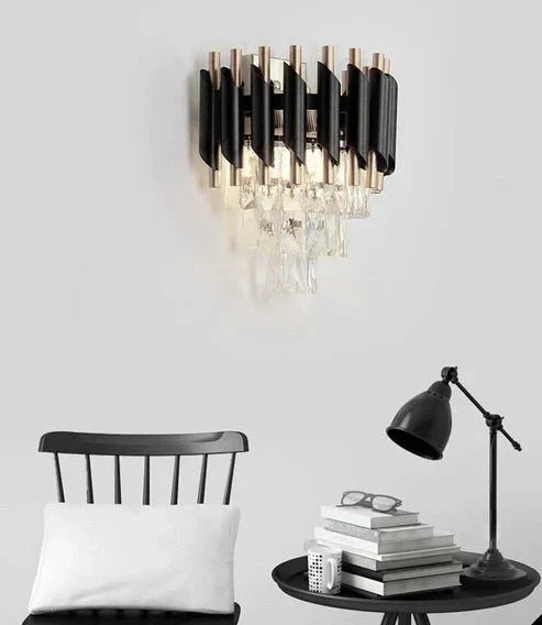 Modern Luxury Multi - Tier Oval/Round Crystal Tiered Chandelier - Oval/L39.4"*W11.8"*H11.8"/3 TiersWarm LightTrivellolab